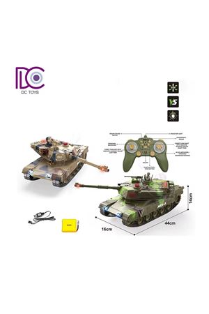 UZAKTAN KUMANDALI ŞARJLI BÜYÜK BOY TANK