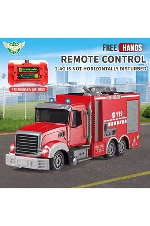 UZAKTAN KUMANDALI ŞARJLI BÜYÜK IŞIKLI SU ATAN İTFAİYE 