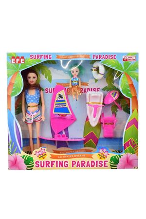 KUTULU SÖRFLÜ TATİL SETLİ BEBEK