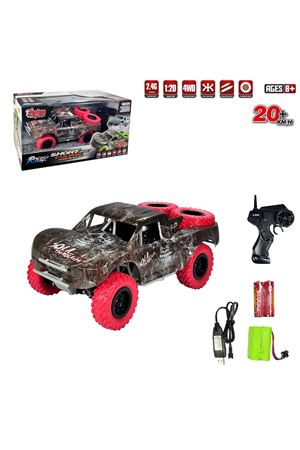 UZAKTAN KUMANDALI 2.4 GZ ŞARJLI 1/20  ARABA 20 KM 