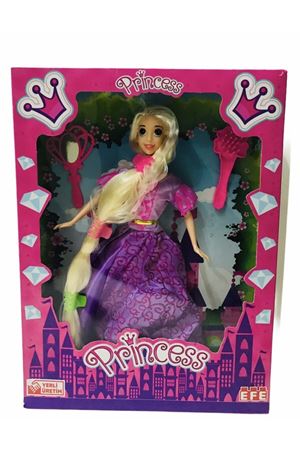 PRENSES RAPUNZEL UZUN SAÇLI BEBEK
