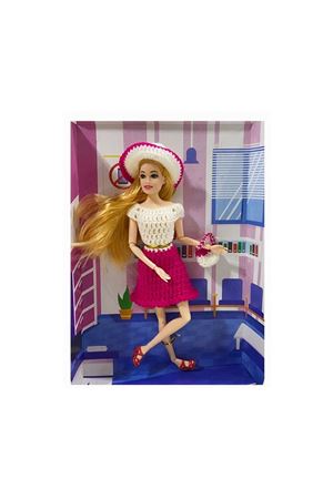 ÖRGÜ ELBİSELİ SONSUZ HAREKETLİ BEBEK