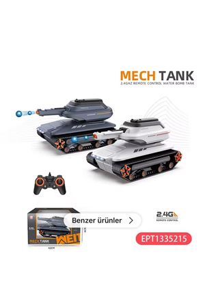 UZAKTAN KUMANDALI ÇOK FONKSİYON MECH TANK ŞARJLI