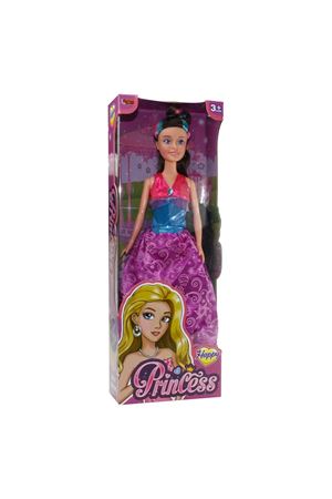 BEBEK KUTUDA 29 CM RENKLİ SAÇLI PRENSES 