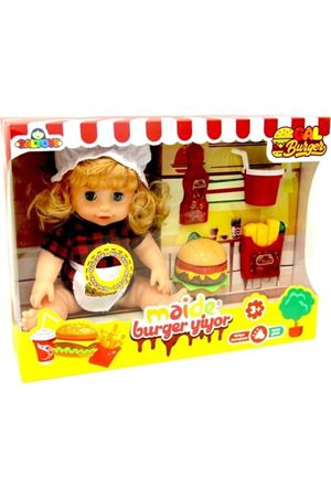 MAİDE BURGER YİYOR