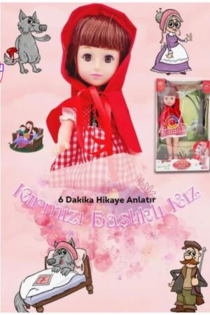 BEBEK KIRMIZI BAŞLIK KIZ PİLLİ HİKAYE ANLATAN 