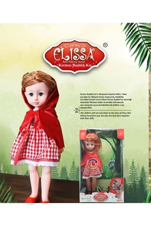 BEBEK KIRMIZI BAŞLIK KIZ PİLLİ HİKAYE ANLATAN 