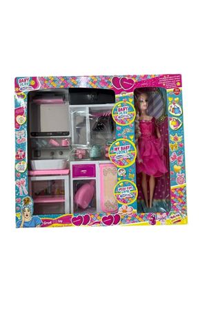 KUTUDA BEBEK 2 Lİ LAVOBO ÜTÜ MASASI