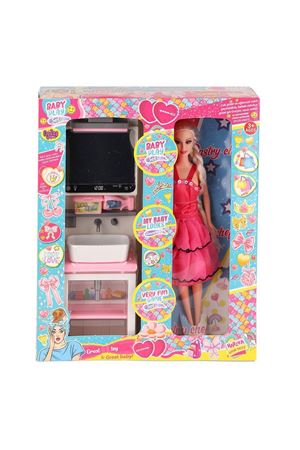 KUTUDA BEBEKLİ AYNALI LAVOBO 