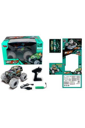 UZAKTAN KUMANDALI ŞARJLI OFF ROAD CANAVAR ARABA