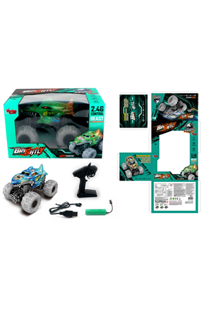 UZAKTAN KUMANDALI ŞARJLI OFF ROAD CANAVAR ARABA