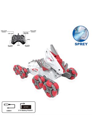 UZAKTAN KUMANDALI ŞARJLI BUHARLI 8 TEKER BUHAR ATAN DİNAZOR ARABA