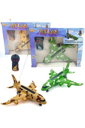 UZAKTAN KUMANDALI 2 FONKSİYON ASKERİ UÇAK 