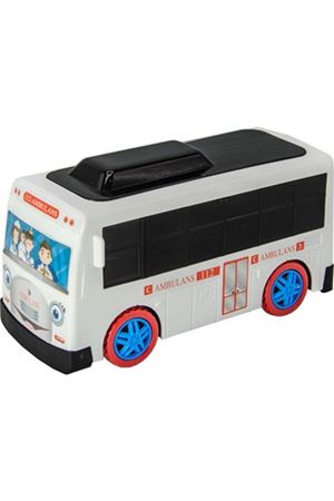 SEVİMLİ OKUL OTOBÜSÜ POLİS-AMBULANS 
