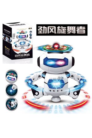 KUTUDA PİLLİ IŞIKLI PERVANELİ ROBOT 