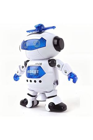 KUTUDA PİLLİ IŞIKLI PERVANELİ ROBOT 