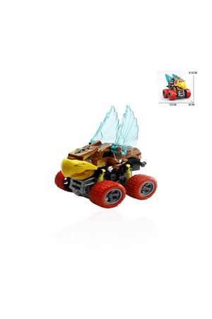 SÜRTMELİ IŞIKLI MÜZİKLİ KANATLI ARABA 