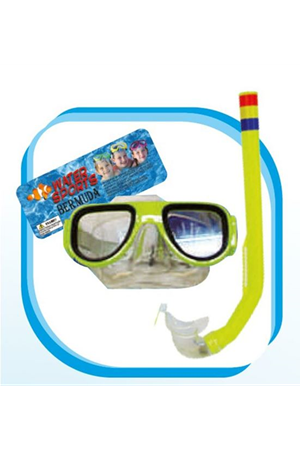 PVC DE MASKE ŞİNORKEL SET