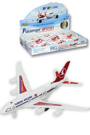 METAL ÇEK-BIRAK PİLLİ UÇAK 