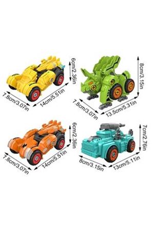 PVC DE 4 LÜ SÖK TAK ROBOT ARABALAR