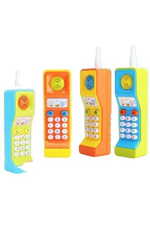 STANDLI PİLLİ MÜZİKLİ TELEFON 
