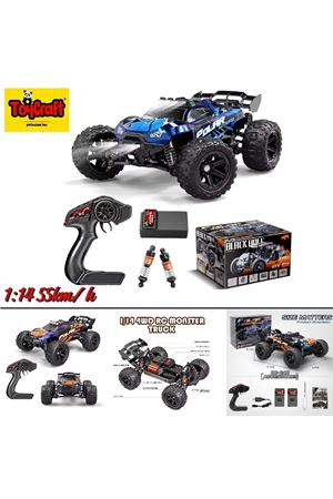 KUTUDA UZAKTAN KUMANDALI 55 KM 1:14 ELEKTRİKLİ SERVO MOTOR SPOR ARABA