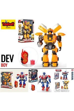 KUTUDA UZAKTAN KUMANDALI SÜNGER ATARLI YÜRÜYEN DEV ROBOT