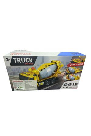 KUTUDA 116 IŞIKLI VE SESLİ SÜRTMELİ ÇİMENTO KAMYONU