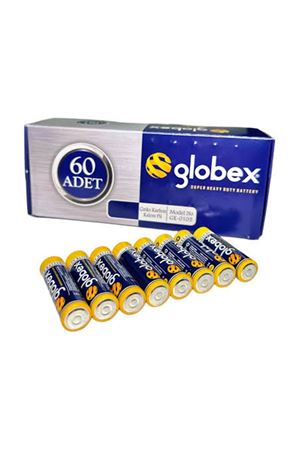 GLOBEX KALEM PİL 60 ADET