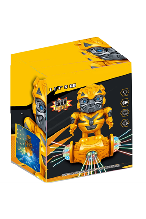 KUTUDA IŞIKLI SCOOTERLİ PİLLİ ROBOT