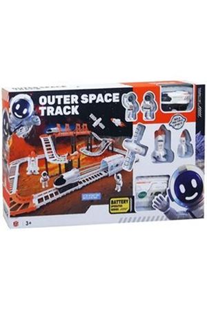 PİLLİ ASTRONOTLU RAYLI UZAY SETİ BÜYÜK 