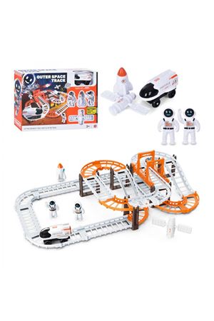 PİLLİ ASTRONOTLU RAYLI UZAY SETİ BÜYÜK 
