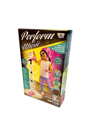 AYAKLI IŞIKLI MİKROFON 