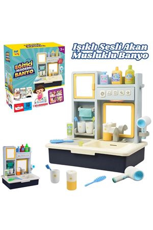 EĞİTİCİ SESLİ VE MÜZİKLİ MODERN LAVABO