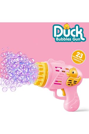 KUTUDA ÖRDEKLİ PİLLİ KÖPÜK TABANCA PEMBE