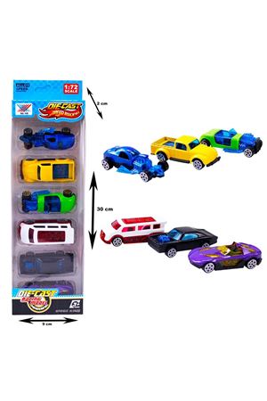 KUTUDA 6 LI DİE CAST MODEL ARABALAR