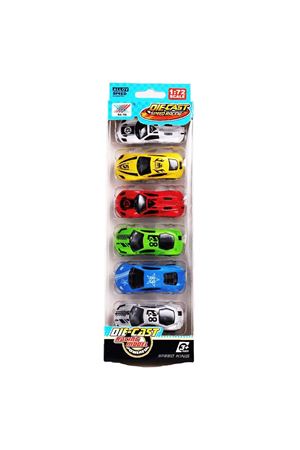 KUTUDA 6 LI DİE CAST RACİNG MODEL ARABALAR