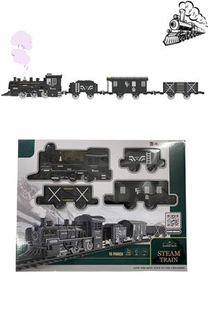 IŞIKLI SESLİ BUHARLI TREN