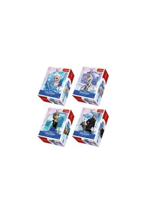 STANTLI KUTUDA MİNİ 54 PARÇA FROZEN YAPBOZ 