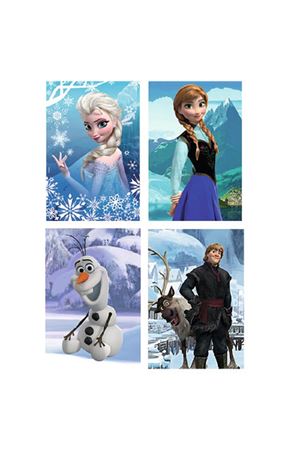 STANTLI KUTUDA MİNİ 54 PARÇA FROZEN YAPBOZ 