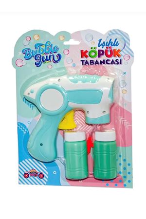 KARTELA IŞIKLI BUBLE GÜN KÖPÜK TABANCASI