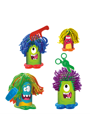 PLAY TOYS HAİR STUDİO MONSTER OYUN HAMUR SETİ
