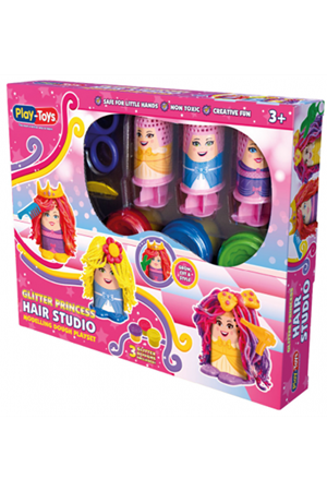 PLAY TOYS HAİR STUDİO MONSTER OYUN HAMUR SETİ KIZ 