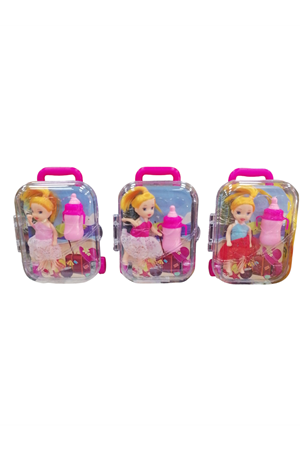 STANTLI ANLİLY 12 Li  BAVUL BEBEKLİ