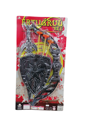 KARTELA VAKUMDA KILIÇ KALKAN OK SETİ 