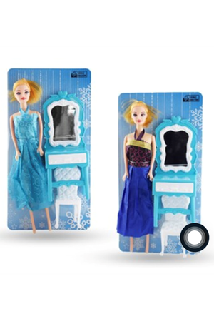 PVC KARTELA SNOW MAKYAJ MASALI BEBEK 