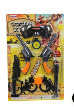 KARTELA BÜYÜK KOVBOY SETİ