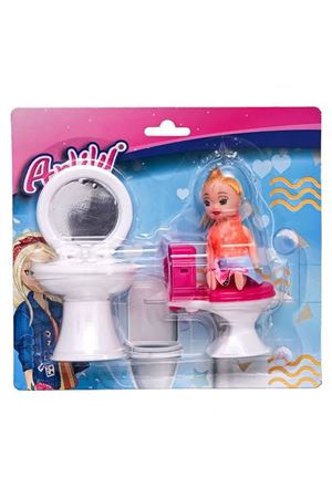 KARTELA. ANLİLY KLOZETLİ LAVABO BEBEKLİ