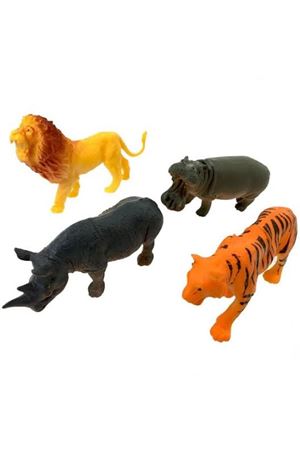 PVC DE 4 LÜ VAHŞİ HAYVANLAR 
