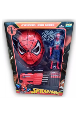 KT. MASKE SPİDERMAN DART ATICI 